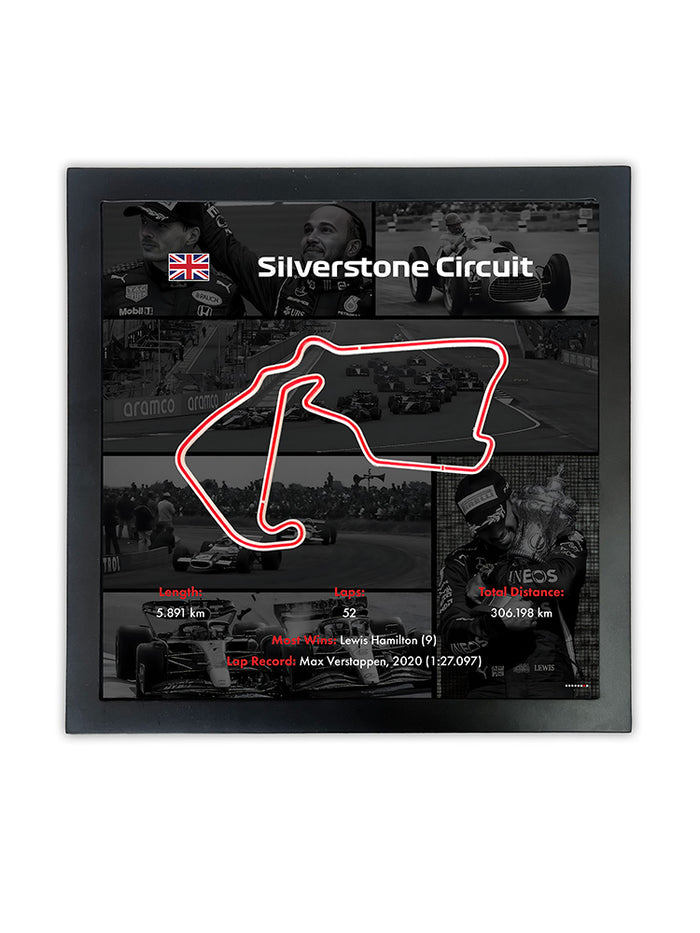 F1 Framed Track 'Silverstone'