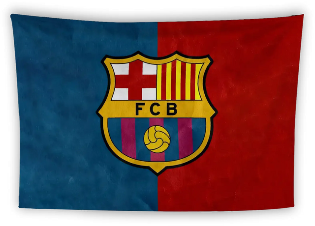 FC Barcelona 'Maroon and Navy' Flag
