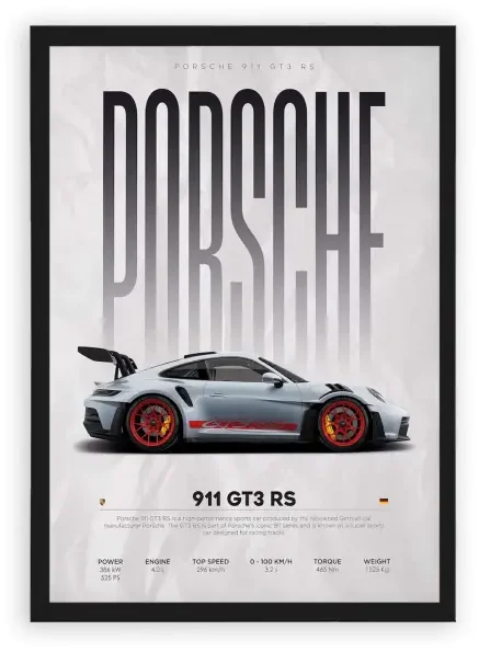 Porsche '911 GT3' Frame