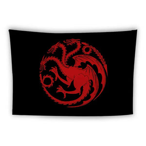 Game of Thrones 'Crimson Trinity Bane' Flag