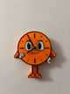 Miss Minutes clock hanging on a wall