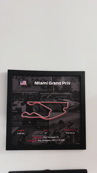F1 Framed Track 'Miami'