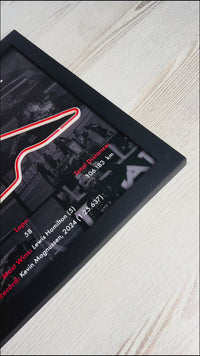 F1 Framed Track 'Yas Marina'
