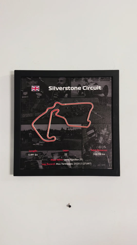 F1 Framed Track 'Silverstone'