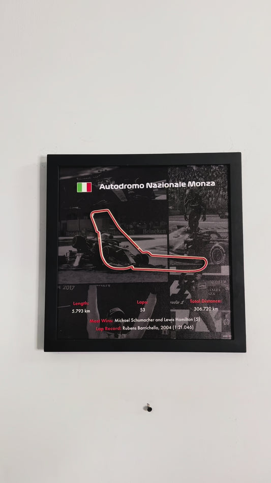 F1 Framed Track 'Monza'