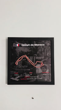 F1 Framed Track 'Monaco'