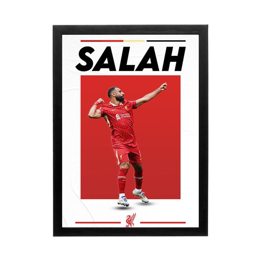 Mohamed Salah 'Red Glory' Frame