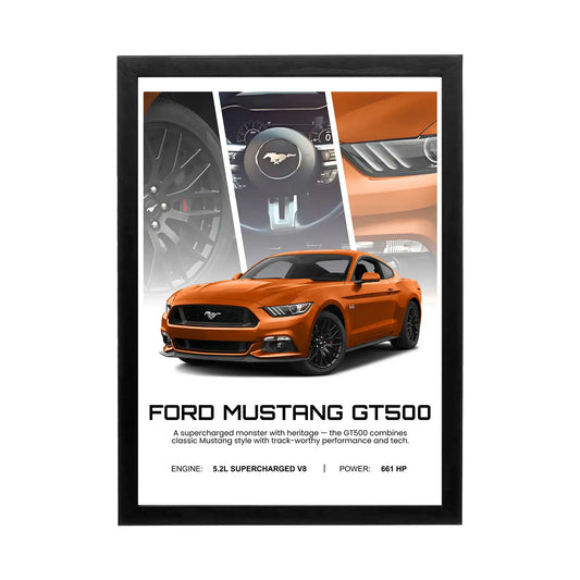 Ford Mustang GT500 'Supercharged Power' Frame