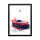 Porsche 718 Cayman 'Art in Motion' Frame