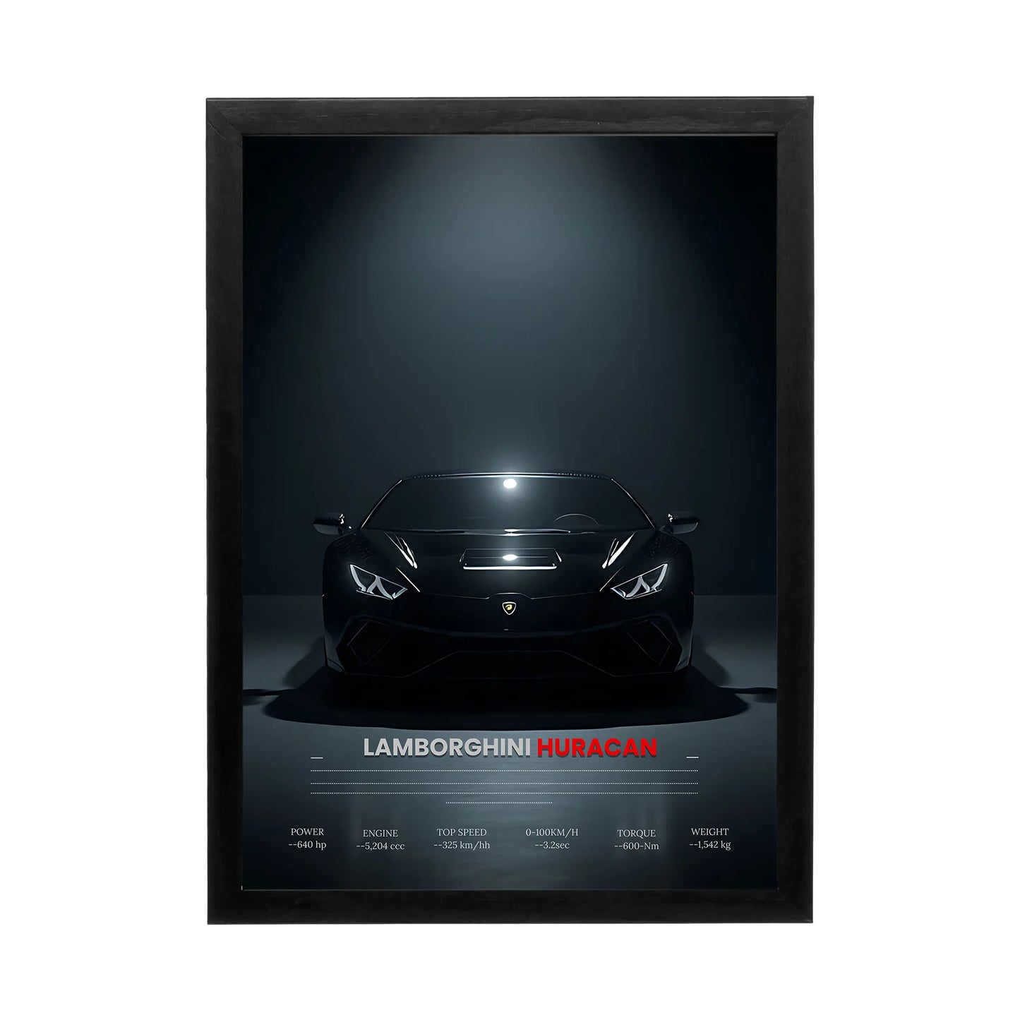 Lamborghini Huracan 'Dark Elegance' Frame