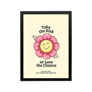 Main Character 'Take the Risk' Frame
