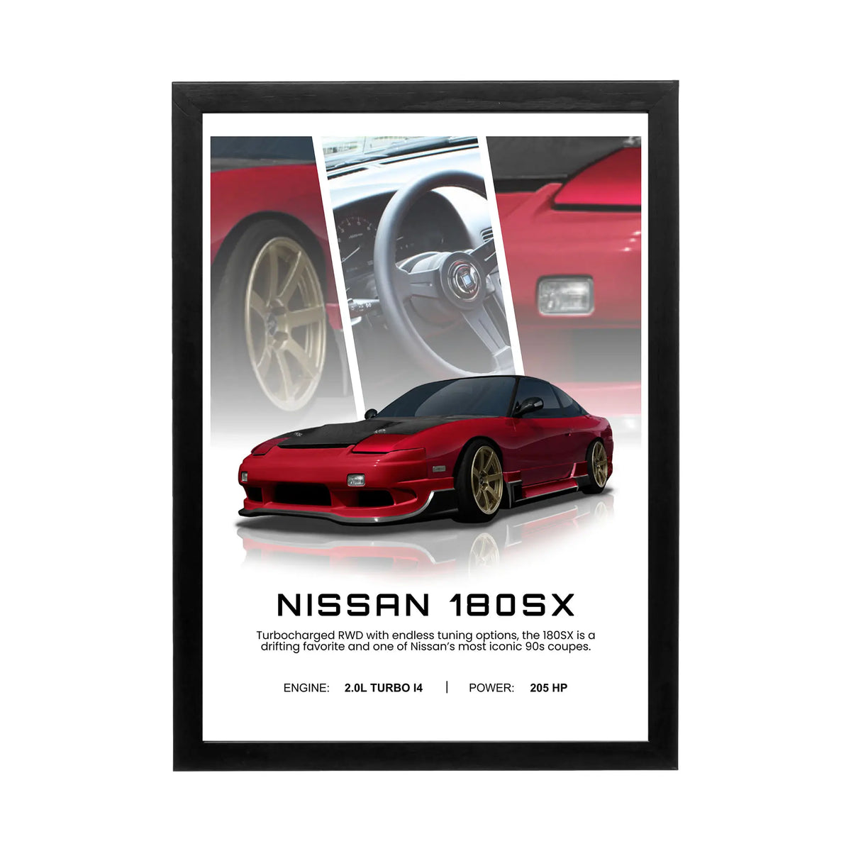 180sx Frame Rails Nissan 180SX 'Drifting Legend' Frame| Spark Store