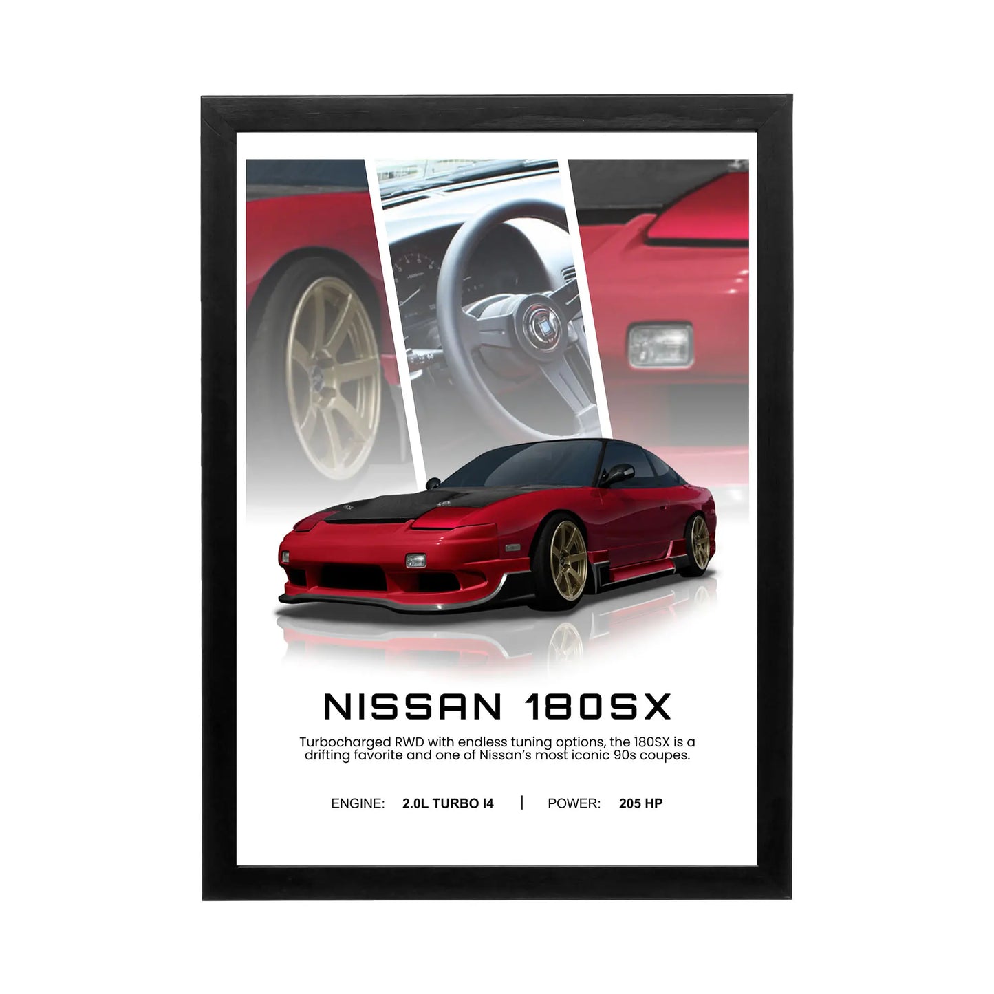 Nissan 180SX 'Drifting Legend' Frame