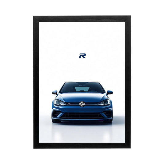 Volkswagen Golf R 'Dynamic Blue Beauty' Frame