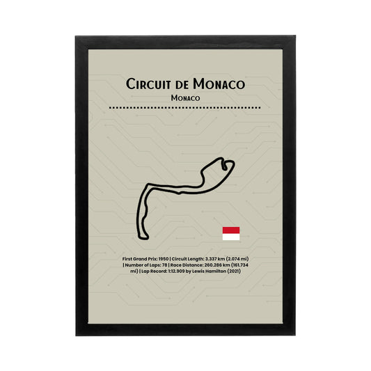 Formula 1 'Circuit de Monaco' Frame