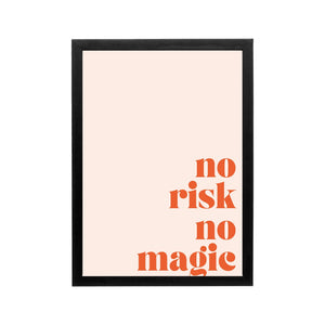 Main Character 'No Risk No Magic' Frame