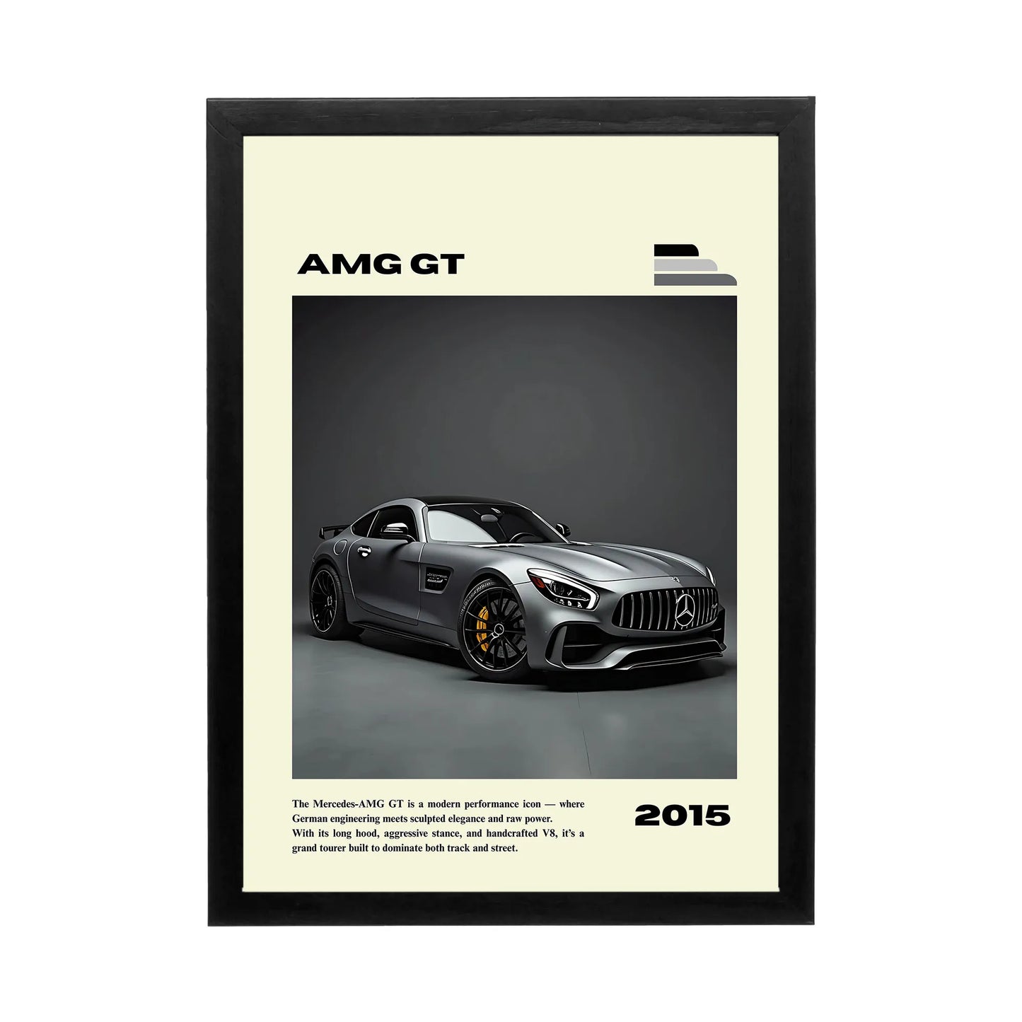Mercedes AMG GT 'Modern Performance Icon' Frame
