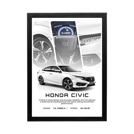 Honda Civic 'Sharp Design and Everyday Reliability' Frame
