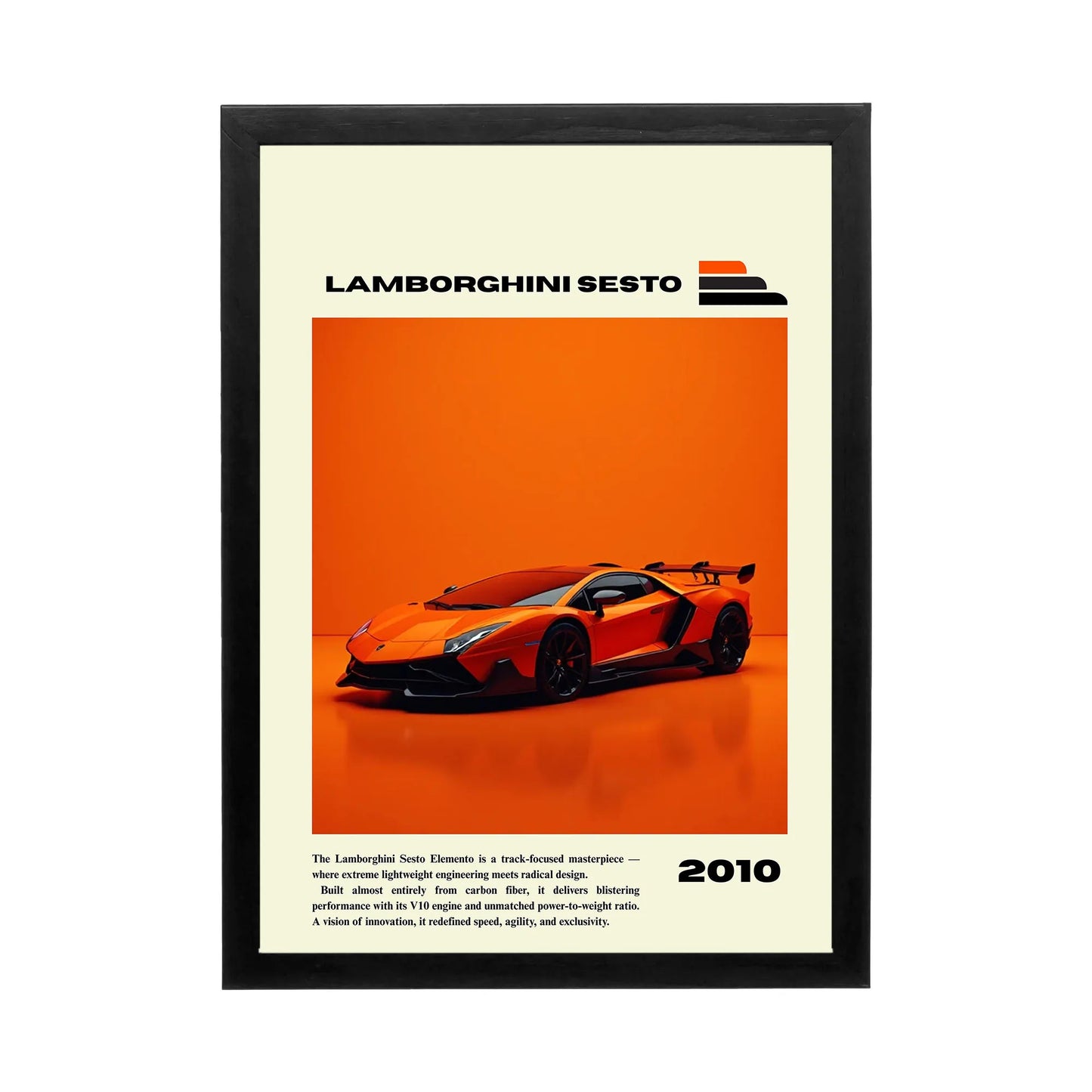 Lamborghini Sesto Elemento 'Track Masterpiece' Frame