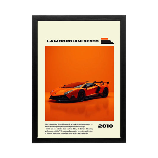 Lamborghini Sesto Elemento 'Track Masterpiece' Frame