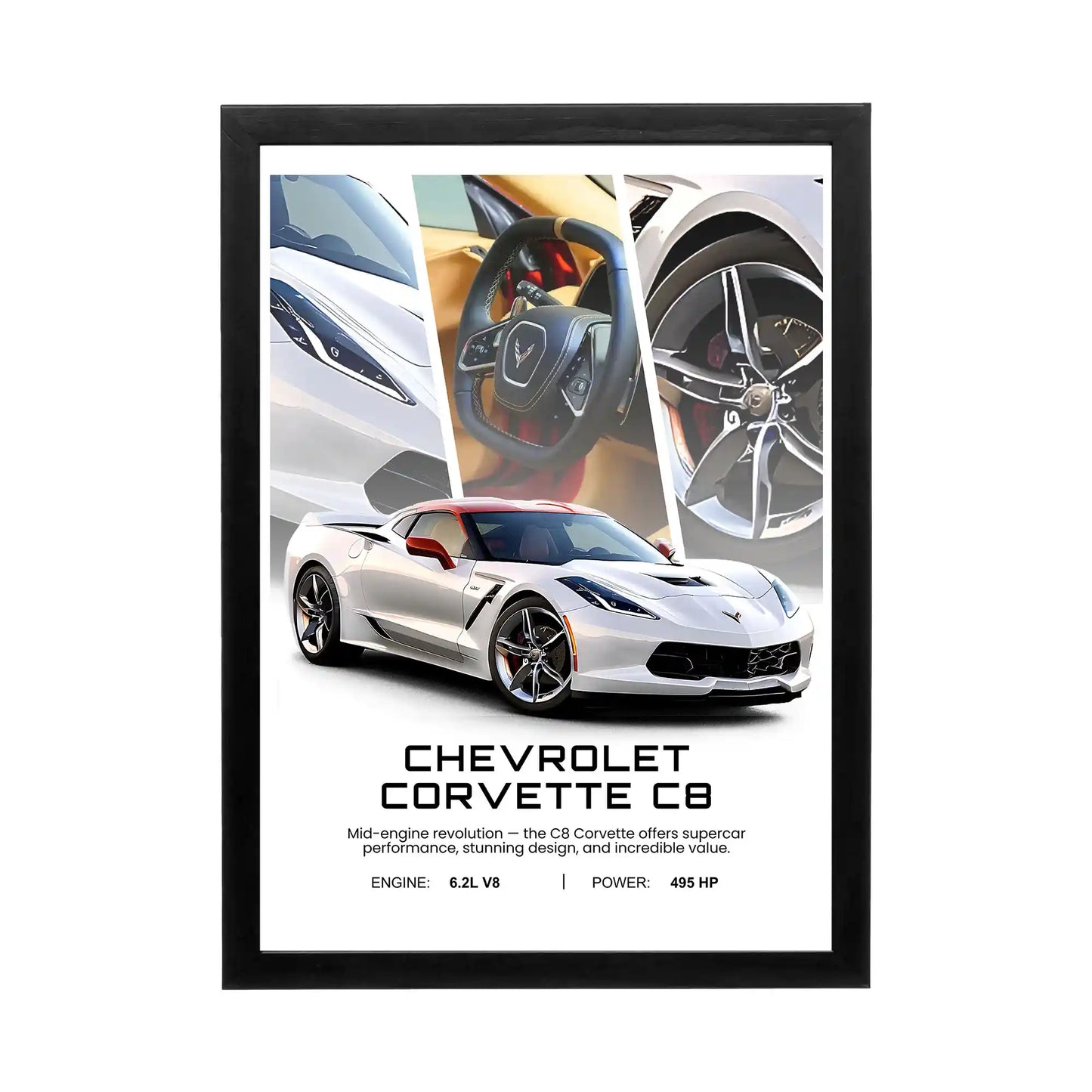 Chevrolet Corvette C8 'Mid-Engine Marvel' Frame