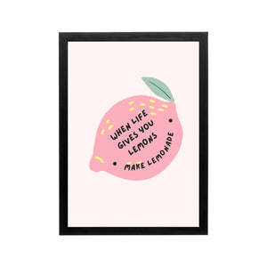 Main Character 'When Life Gives Lemons' Frame