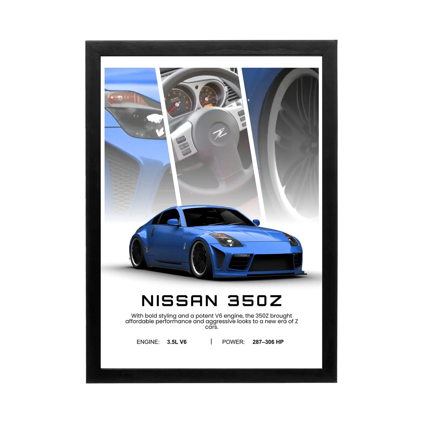Nissan 350Z 'Bold Performance' Frame