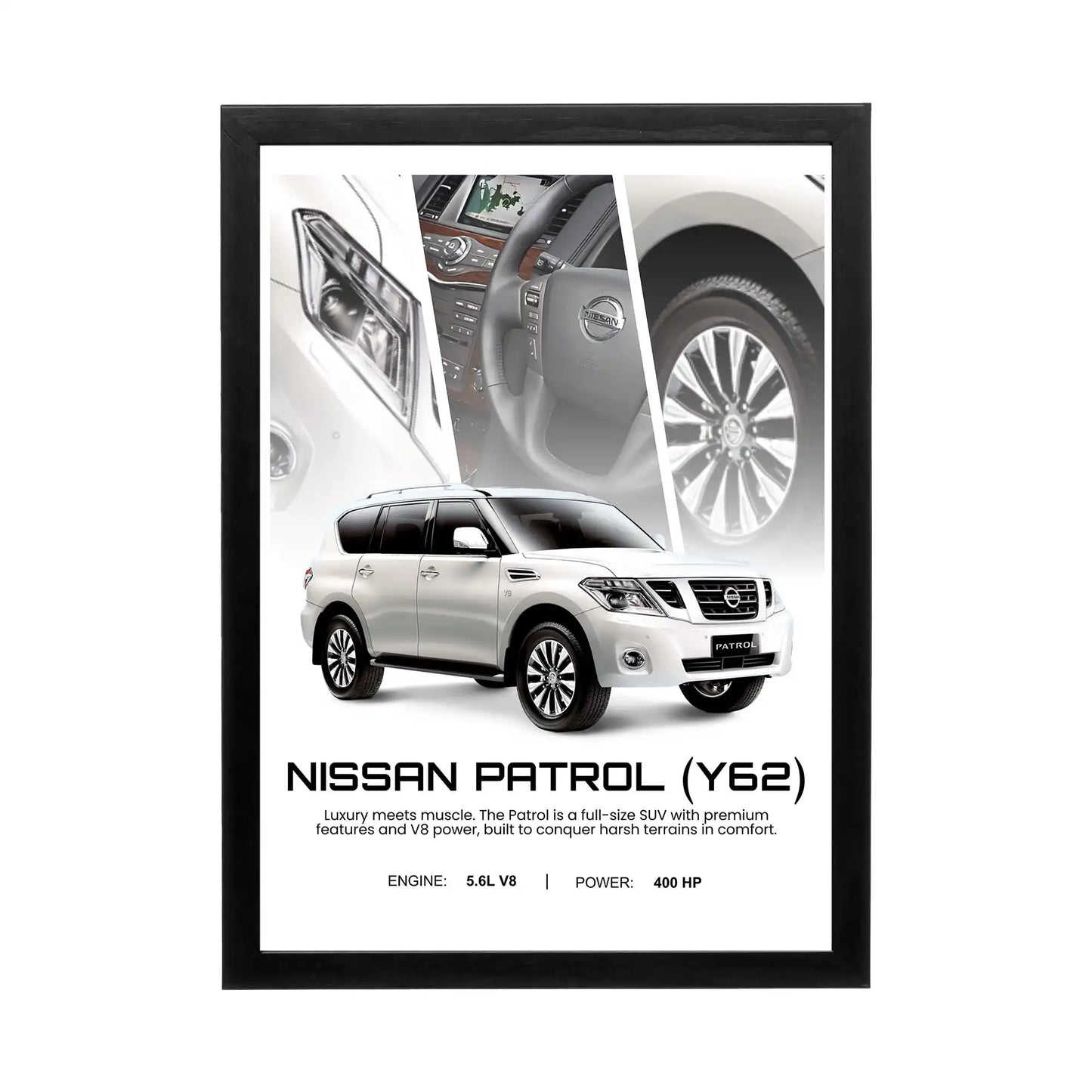 Nissan Patrol Y62 'Luxury Muscle' Frame