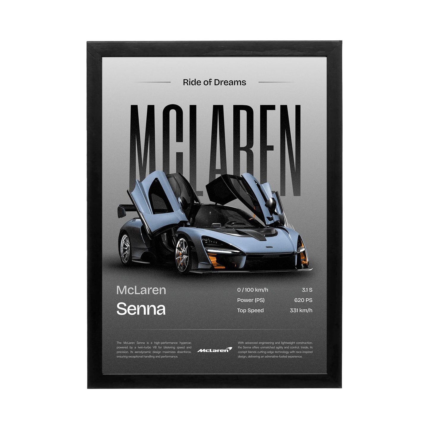 McLaren 'Senna Dream Ride' Frame