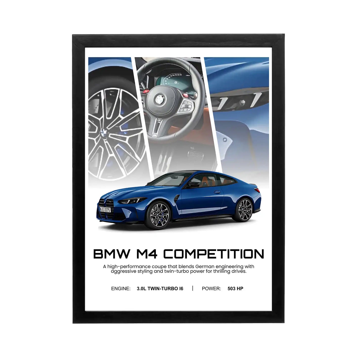 BMW M4 Competition 'Thrill of Performance' Frame