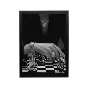 Monochrome 'Glamour Checkmate' Frame