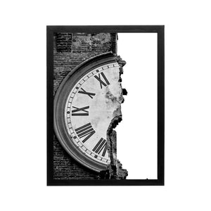 Monochrome 'Fractured Meridian' Frame