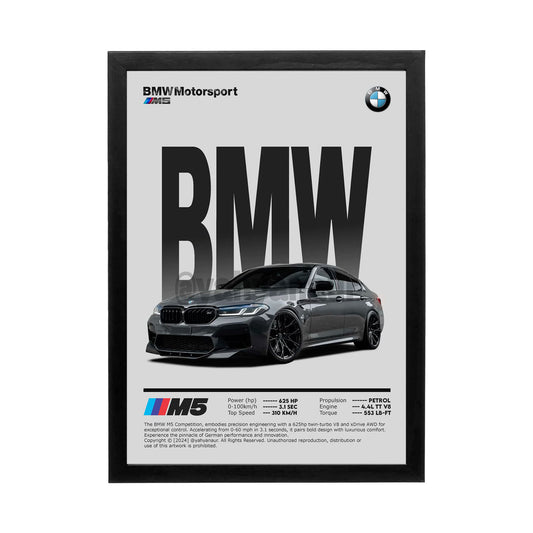 BMW 'M5 Competition Design' Frame