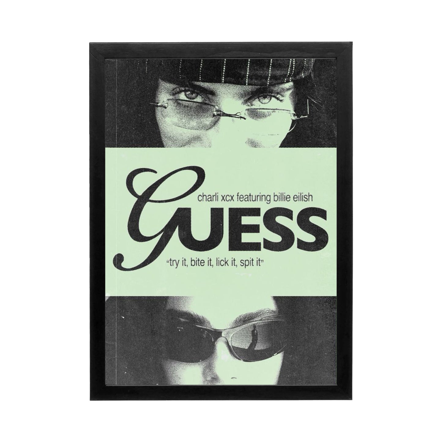 Billie Eilish 'GUESS' Frame