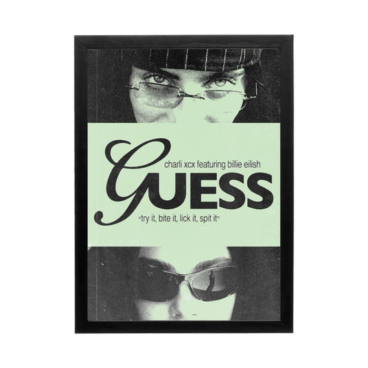 Billie Eilish 'GUESS' Frame