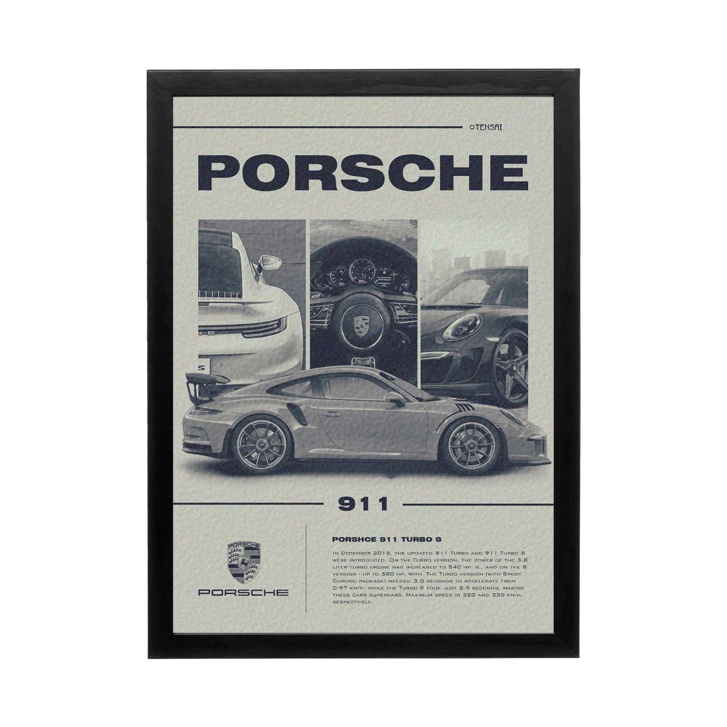 Cars 'Porsche 911 Turbo S' Frame