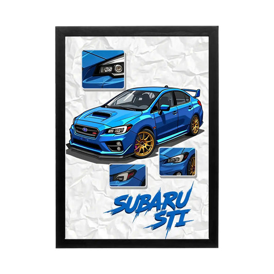 Subaru STI 'Artistic Precision' Frame