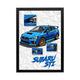 Subaru STI 'Artistic Precision' Frame